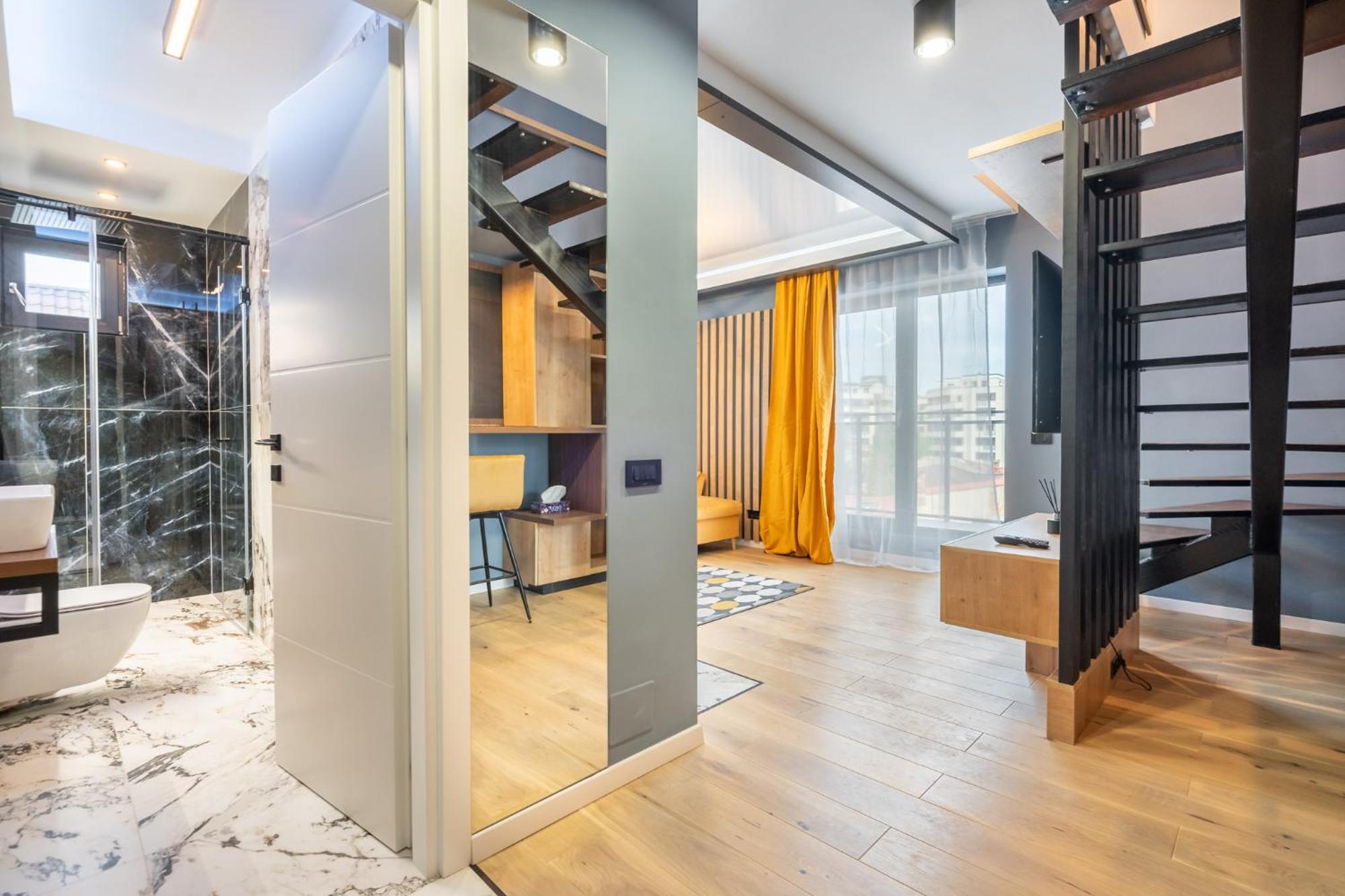 Sunflower - Chic Loft In Tineretului 부쿠레슈티 외부 사진